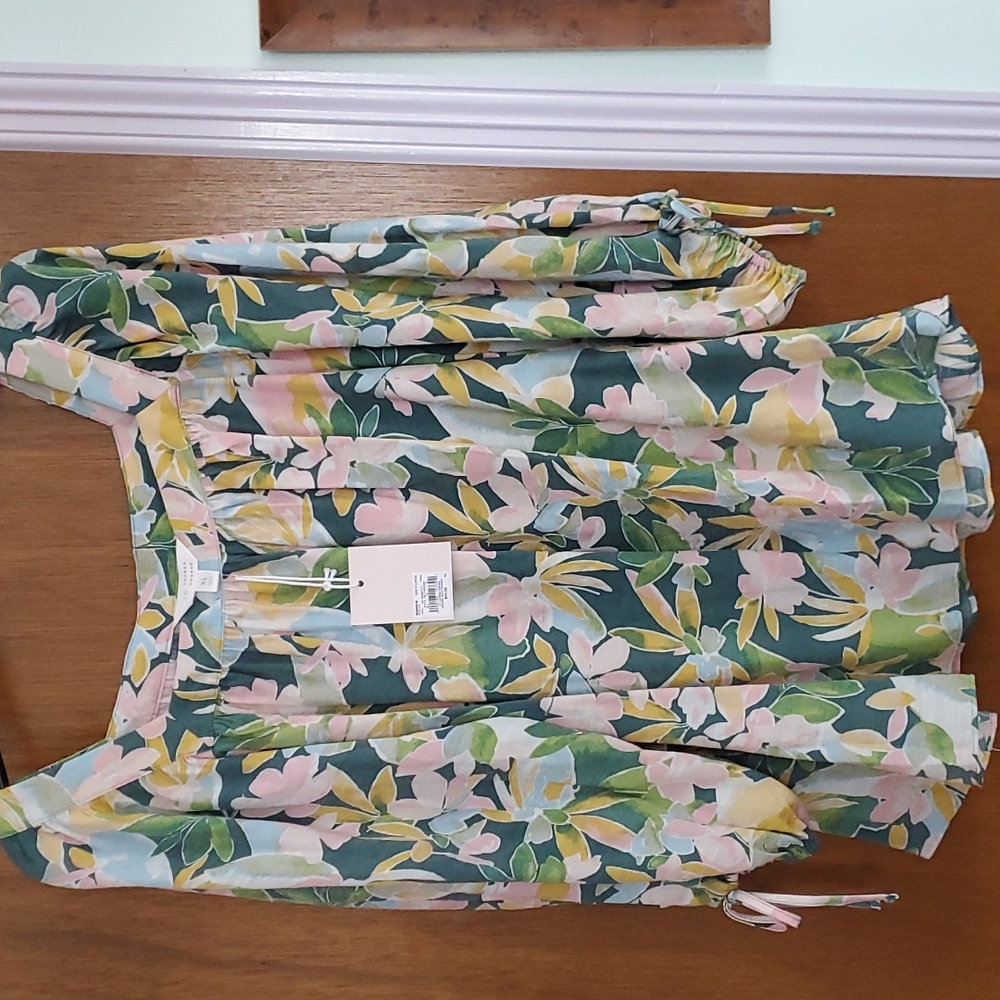 Lauren Conrad Peasant Blouse XL